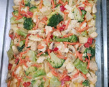 Foto del paso 9 de la receta: Tarta light de pollo, brócoli y champiñones!!! (SIN MASA)