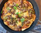 A picture of step 6 of Cheats Deep Pan Pizza.