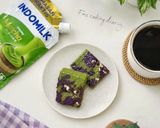 Foto langkah ke 8 dari resep Matcha Ube Brookies.