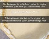 Une image de l'étape 3 de Pizza gourmande avec bordure aux fromages.