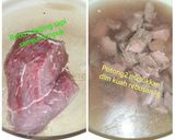 Foto langkah ke 1 dari resep Asem-Asem Daging Sapi Buncis.