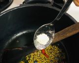 A picture of step 4 of Mewadi Dal.