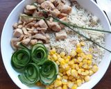 Une image de l'étape 5 de ☆Poke Bowl aux Céréales et Poulet Caramélisé☆.