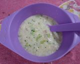Foto langkah ke 4 dari resep Spaghetti cheese soup with dori fillet & Brocolly.