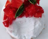 Une image de l'étape 3 de Dôme glacé coco fraise (vegan).