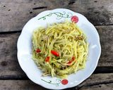 Foto langkah ke 5 dari resep Tumis Pepaya Muda.