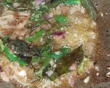A picture of step 2 of Capsicum Potato dry sabzi.