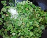 A picture of step 3 of Avarakai poriyal /board beans subzi #chefDeena’s.