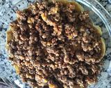 Foto del paso 1 de la receta: Pastel de panquecas y carne