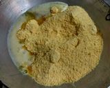 A picture of step 3 of Mohanthal.