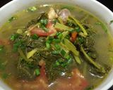 Hình bước làm 6 của món Canh cải chua nấu cổ cánh ngan