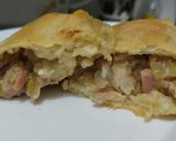 Foto del paso 14 de la receta: Empanadas🥟 xl de atún🥙 salchicha🍗pollo🌰cebolla y queso🧀