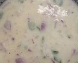 A picture of step 1 of Suji ka chilla.