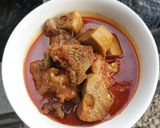 Foto langkah ke 5 dari resep Gulai nangka padang / gulai cubadak.