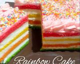 Foto langkah ke 6 dari resep Rainbow Cake Kukus 🌈😋👌 (Resep Ny.Liem).