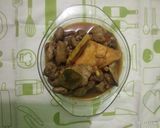 Foto langkah ke 4 dari resep Semur Hati Ayam Tahu.