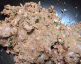 A picture of step 3 of Sprouted Brown Chana Cutlets.