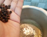 A picture of step 3 of Brinjal Patchadi.
