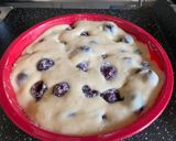 A picture of step 3 of Turn of Fortune Cake - cherry and yuzu cake.