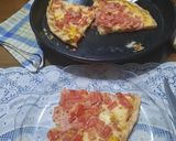 Foto del paso 8 de la receta: Tarta fácil de jamón, queso y tomate con amigos
