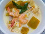 Masak Lemak Putih Labu & Udang