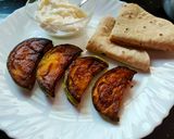 বেগুন ভাজা(begun bhaja recipe in Bengali) রেসিপির ধাপ 3 ছবি