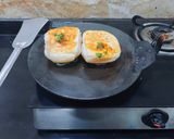 A picture of step 6 of Cheese Pav Bhaji.
