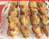 A picture of step 8 of Chicken Fried Sticks.