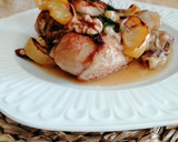 Foto del paso 10 de la receta: Pollo asado con manzana y frutos secos