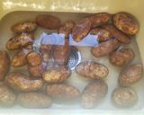 A picture of step 1 of Oven Fried Potatoes.