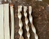 A picture of step 3 of Nutella twists.
