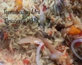 A picture of step 1 of Fried rice.