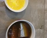 Hình bước làm 1 của món Cá hồi sốt cam