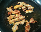 Foto del paso 2 de la receta: Cintas con pollo y brochetas de verdura