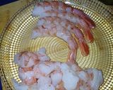 Foto del paso 3 de la receta: Fettuccine con cremoso de cabra con gulas y gambones