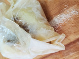 Scrigni di mele e pere con pasta fillo