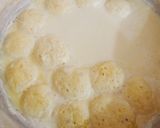 A picture of step 5 of Laziza Rass Malai 😋😋.