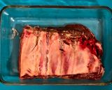 Foto del paso 1 de la receta: Pechito de cerdo en salsa roja malbec