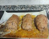 Foto del paso 5 de la receta: Rollo de carne relleno de berenjena y queso
