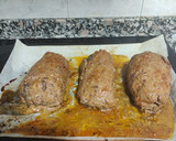 Foto del paso 5 de la receta: Rollo de carne relleno de berenjena y queso