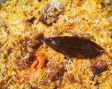 A picture of step 14 of Easy Mutton Biryani.