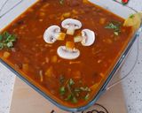 عکس مرحله 1 از دستور خوراک لوبیا چیتی خوشمزه مجلسی با سیب زمینی و قارچ