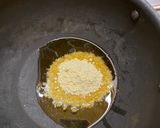 A picture of step 3 of Watermelon Rind Halwa.