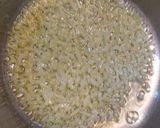 Foto do passo 1 de Risoto de ervilhas frescas e gorgonzola