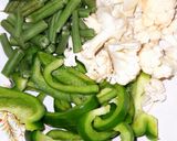 A picture of step 1 of Stir fried vegetables.