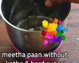 A picture of step 1 of Paan Ice Cream.