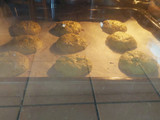 Galletas de Matcha con pistachos