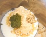 A picture of step 1 of Kathiyawadi kadhi.