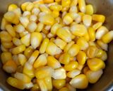 A picture of step 1 of Crispy Corn Cutlet.