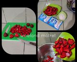 Foto langkah ke 1 dari resep Korean Strawberry Milk.
